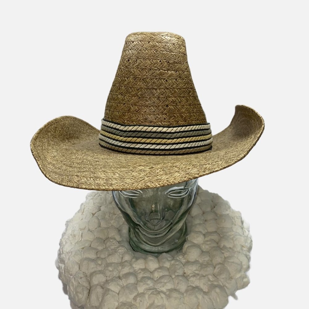 Rockmount Western Wear Brown 10gal Cowboy Hat 7 1/8